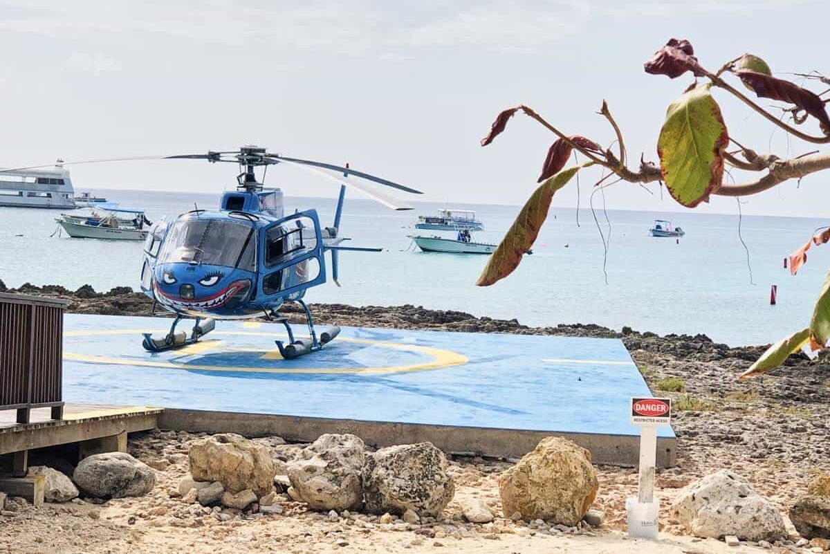 Helikopter Cayman Insel