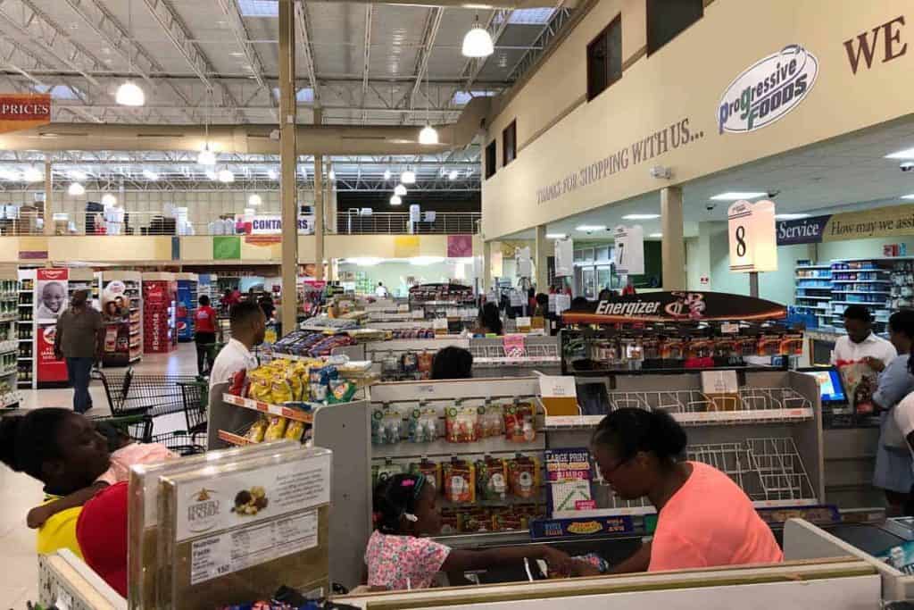 Supermarkt in Jamaika