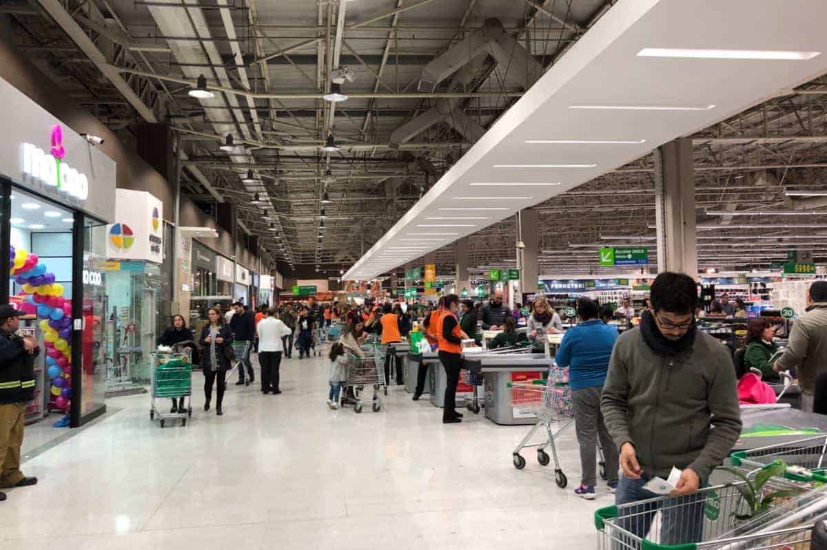 Supermarkt in Santiago de Chile