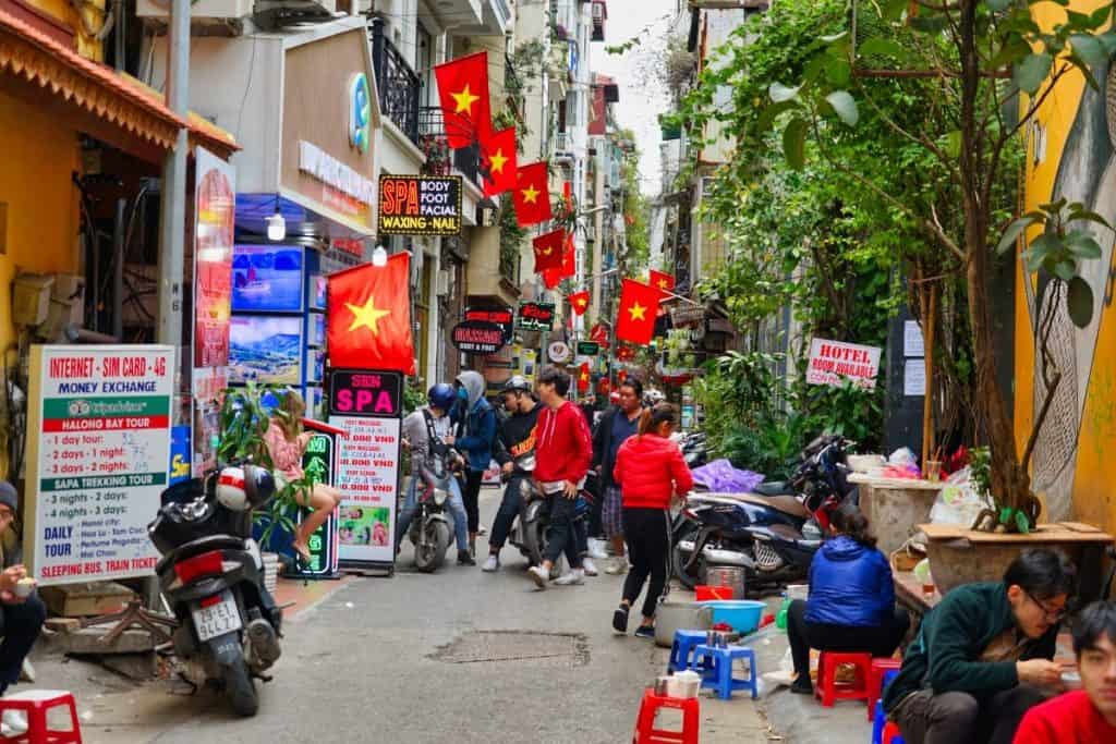 Straße von Hanoi